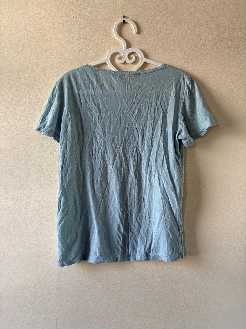 James Perse Blue Cotton Tee
